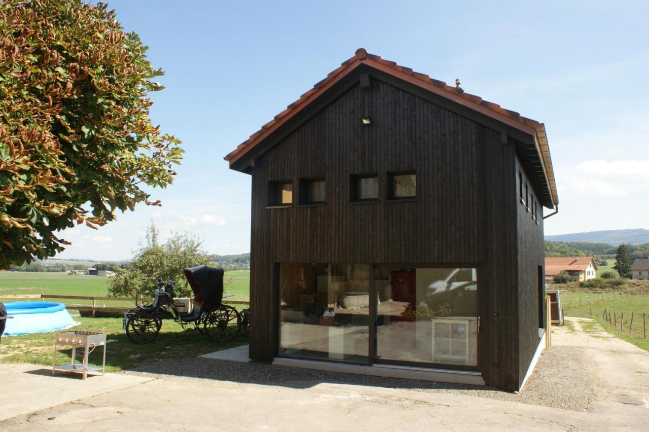 L'Hotat Di Loup Bed and Breakfast Courtedoux Eksteriør billede